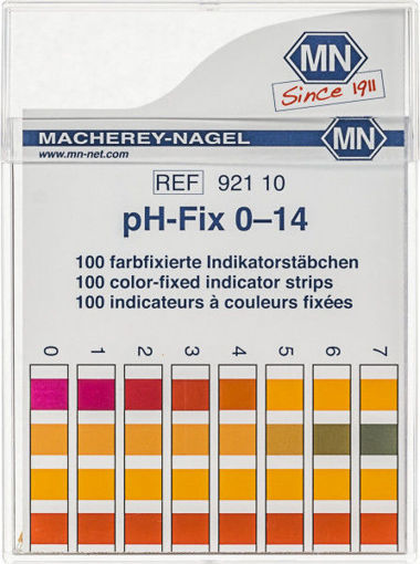Las tiras de medición de pH
